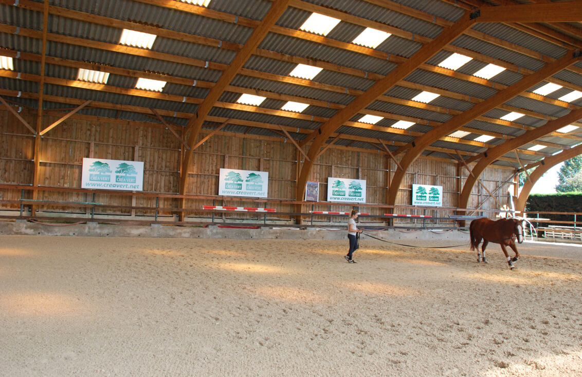 Photographie du manège